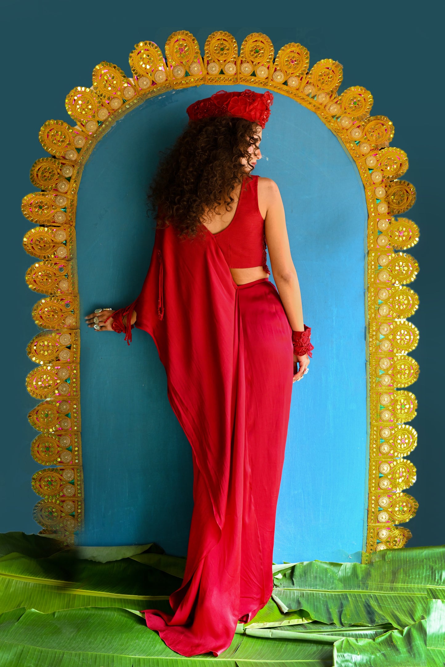 "Jangama"Saree with blouse