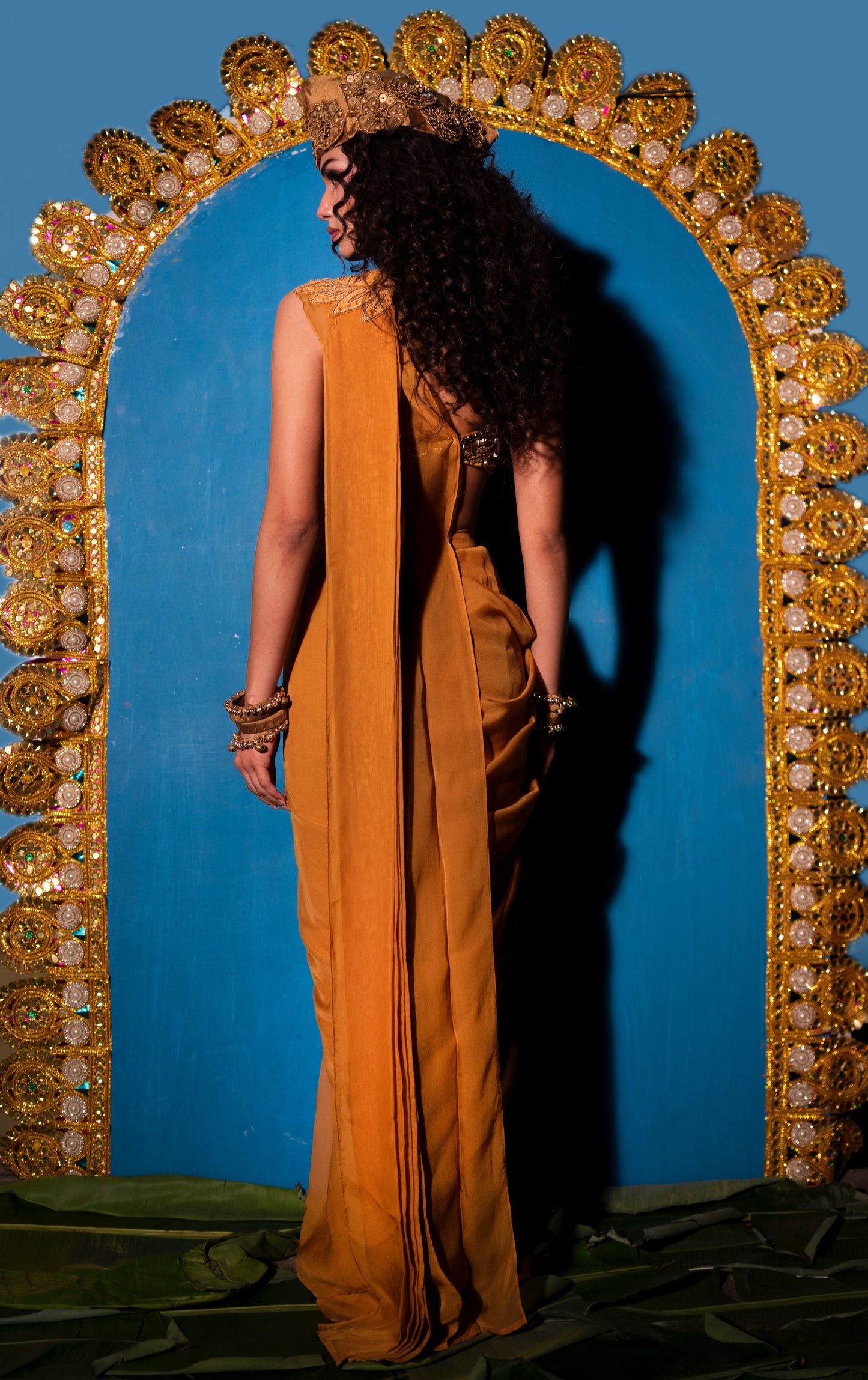 "Agnirupa"Saree with blouse