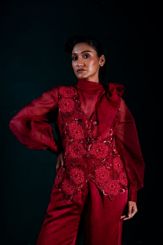 Rosethorn Jacket with shirt and pant