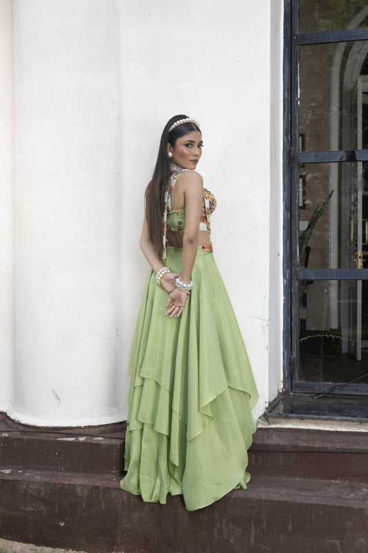 "Verve" bustier & Skirt