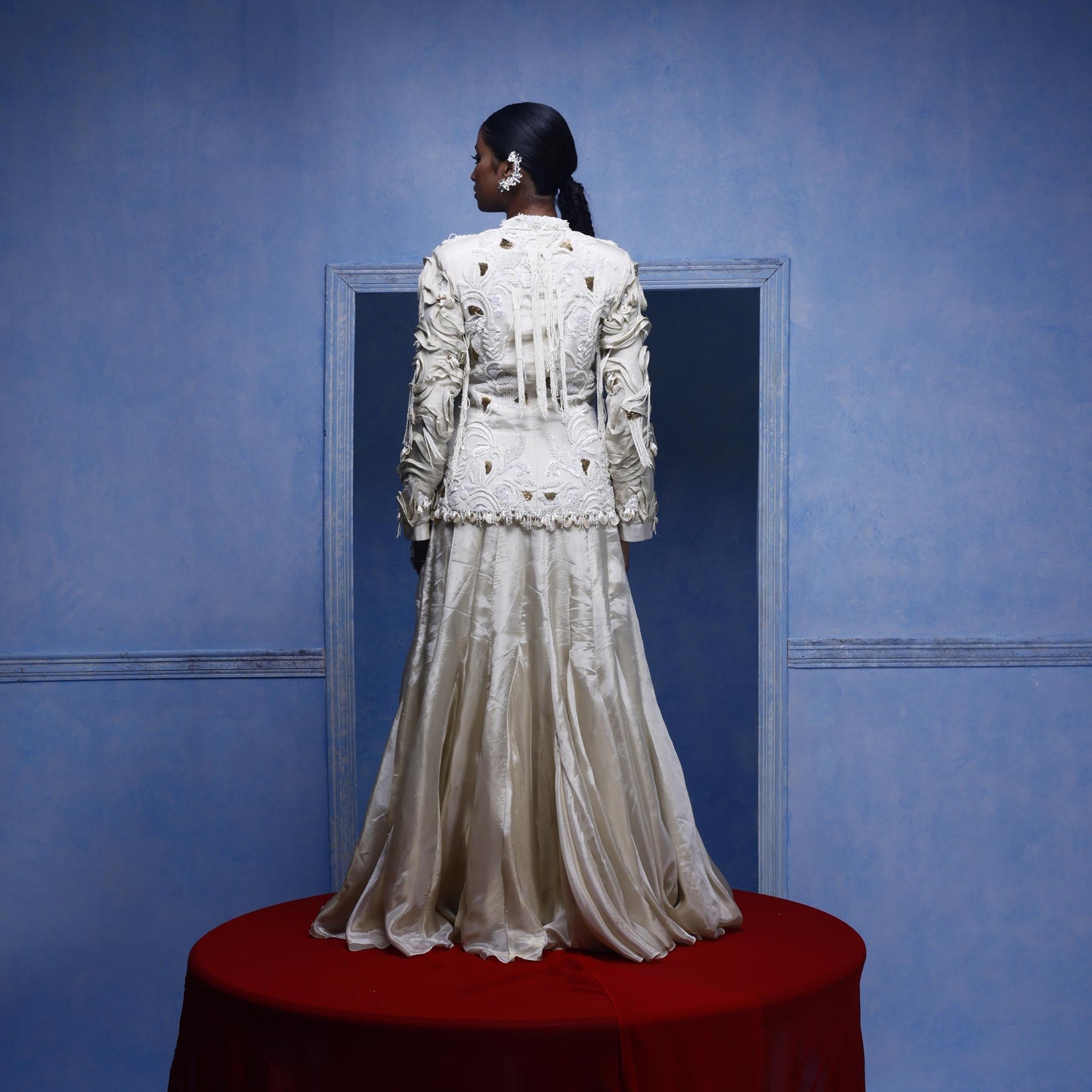 "Baroque" Jacket With Bustier & Skirt