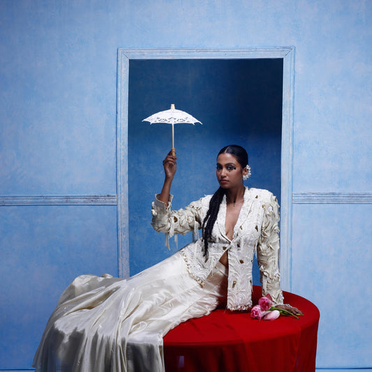 "Baroque" Jacket With Bustier & Skirt