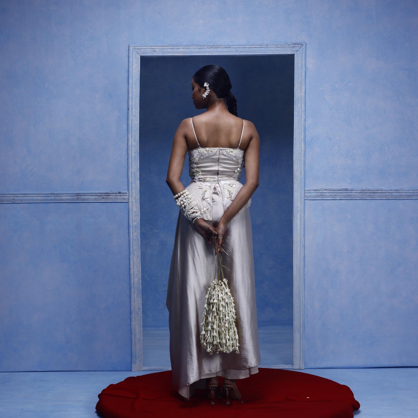 "Paper Skin" Corset & Drape Skirt