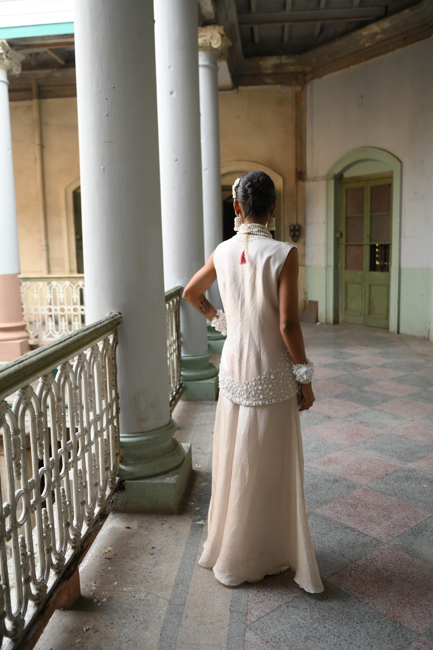 "Glowtide" Jacket with bustier & pants