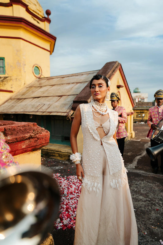 "Glowtide" Jacket with bustier & pants