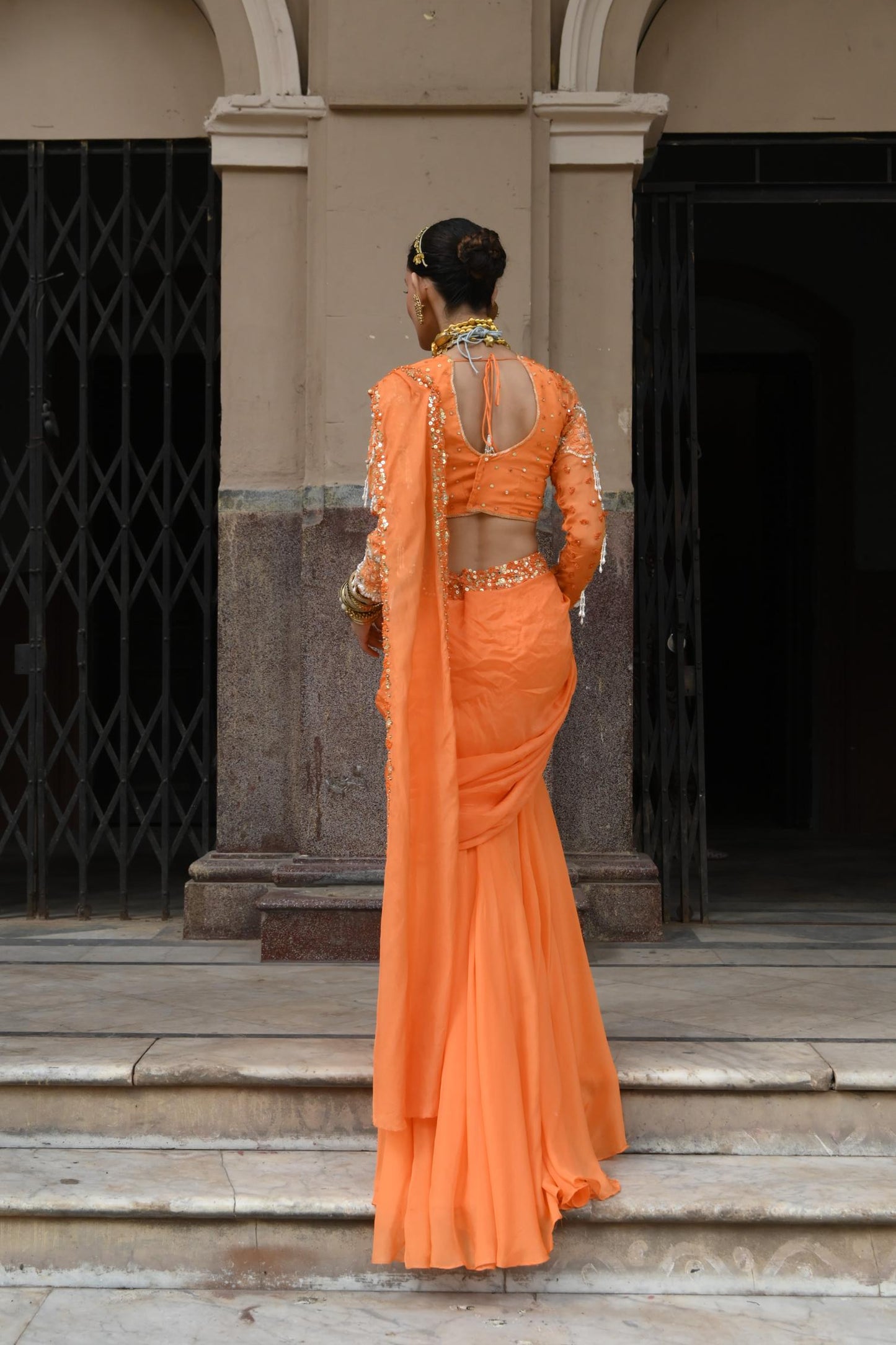 "Zest line" Saree with blouse