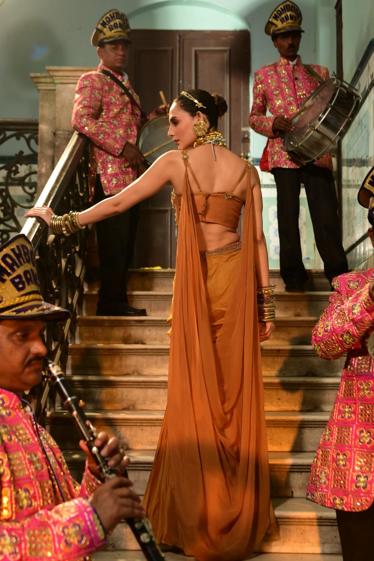 "Velin" Skirt Saree & Blouse