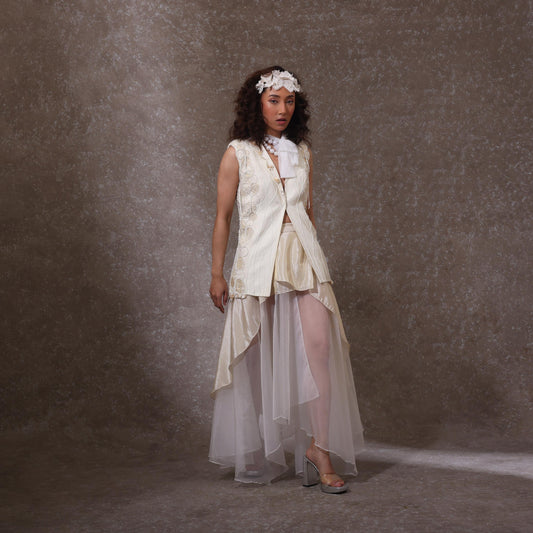 "Tarn" Jacket With "Croft" Skirt