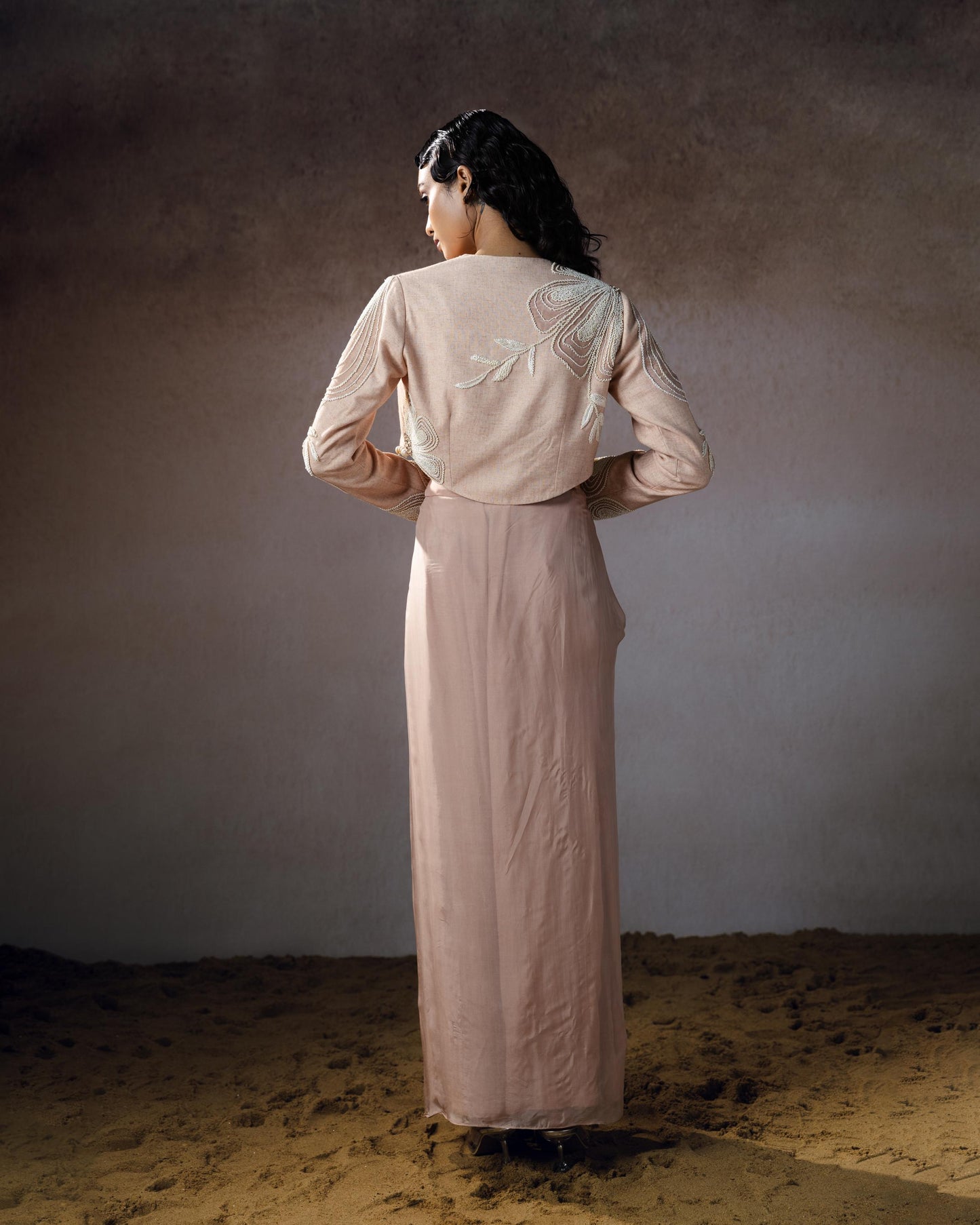 "Mistrelle" jacket with bustier & Skirt