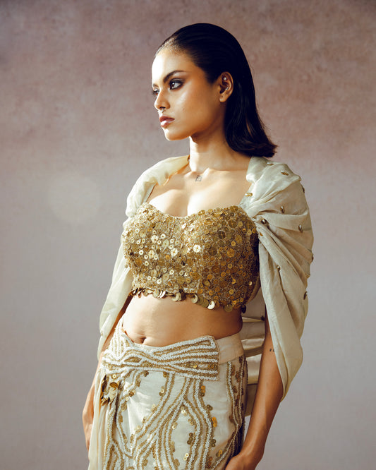 "Halo" blouse & "Tanira" Skirt