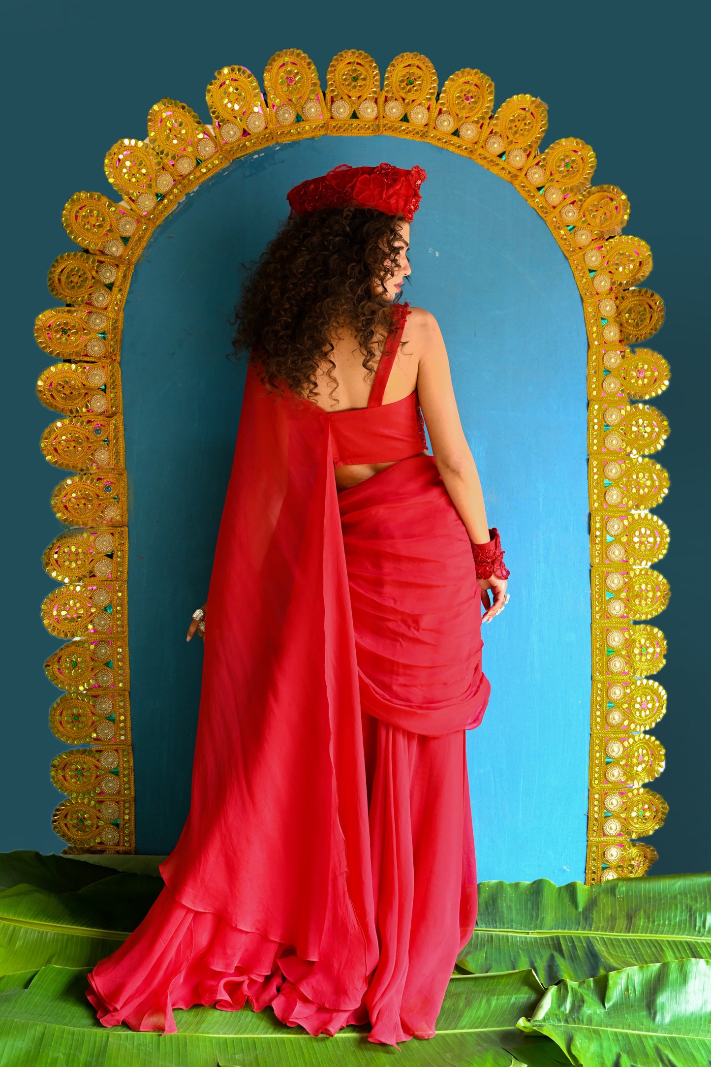 "Dhaakini" Saree with blouse