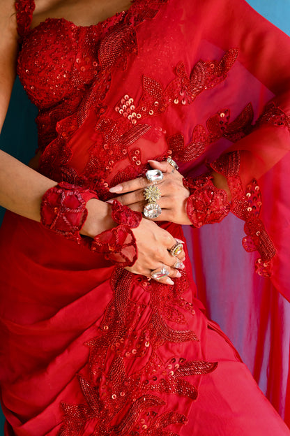 "Dhaakini" Saree with blouse