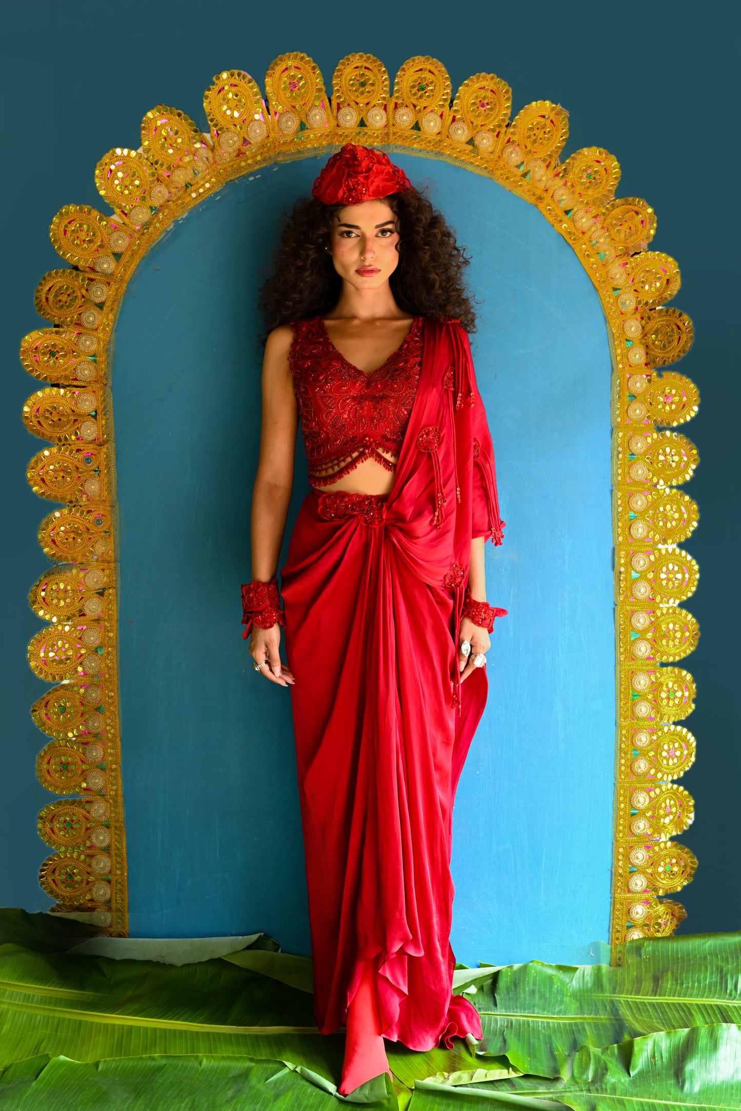 "Jangama"Saree with blouse