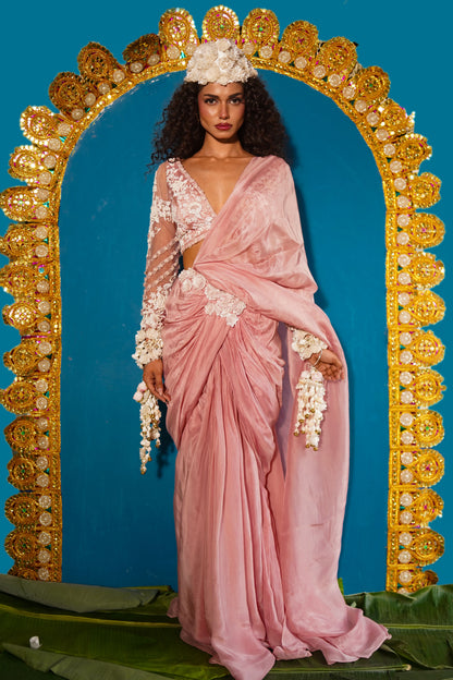 "Rongmati" Saree with blouse