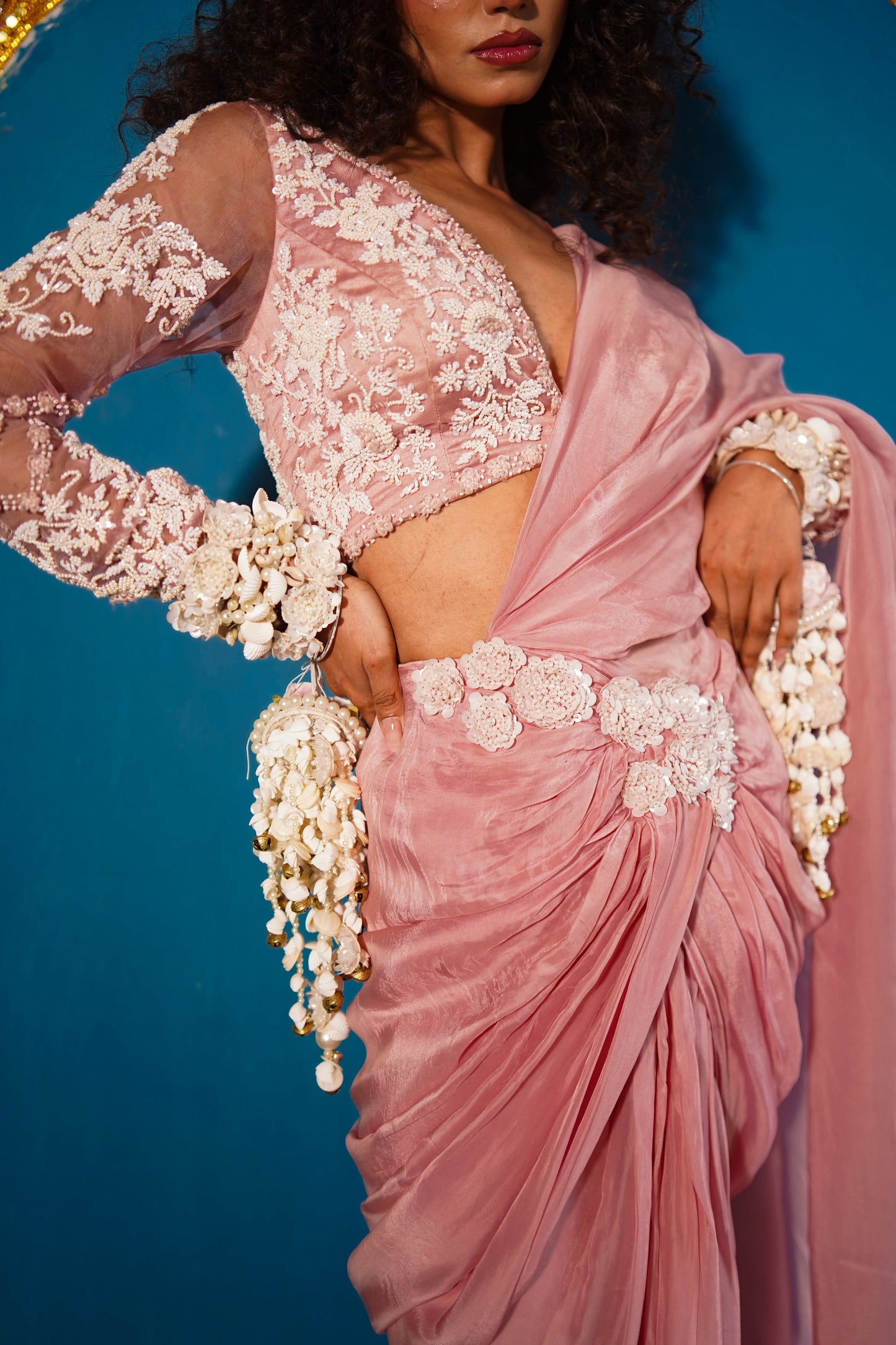 "Rongmati" Saree with blouse