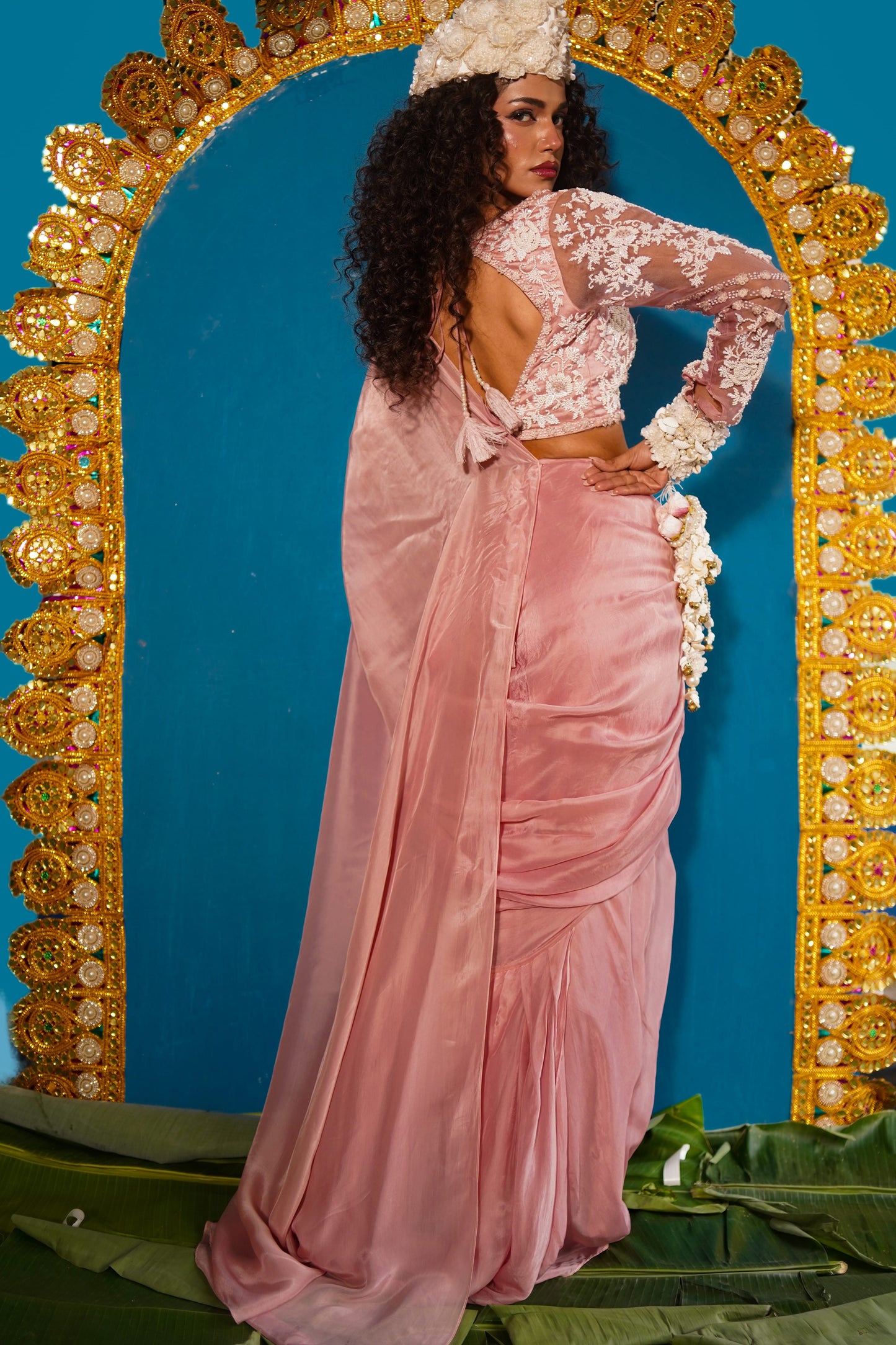 "Rongmati" Saree with blouse