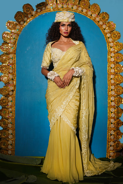 "Pracheen" Saree with blouse