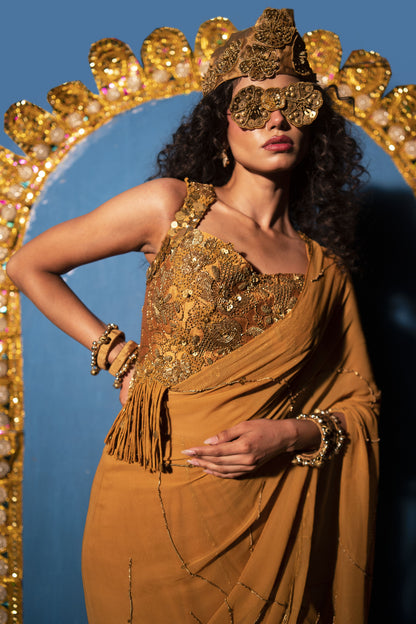 "Ugra"Saree with blouse