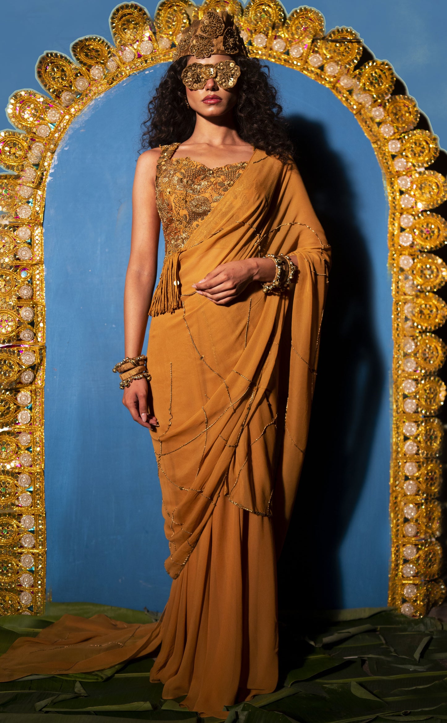 "Ugra"Saree with blouse