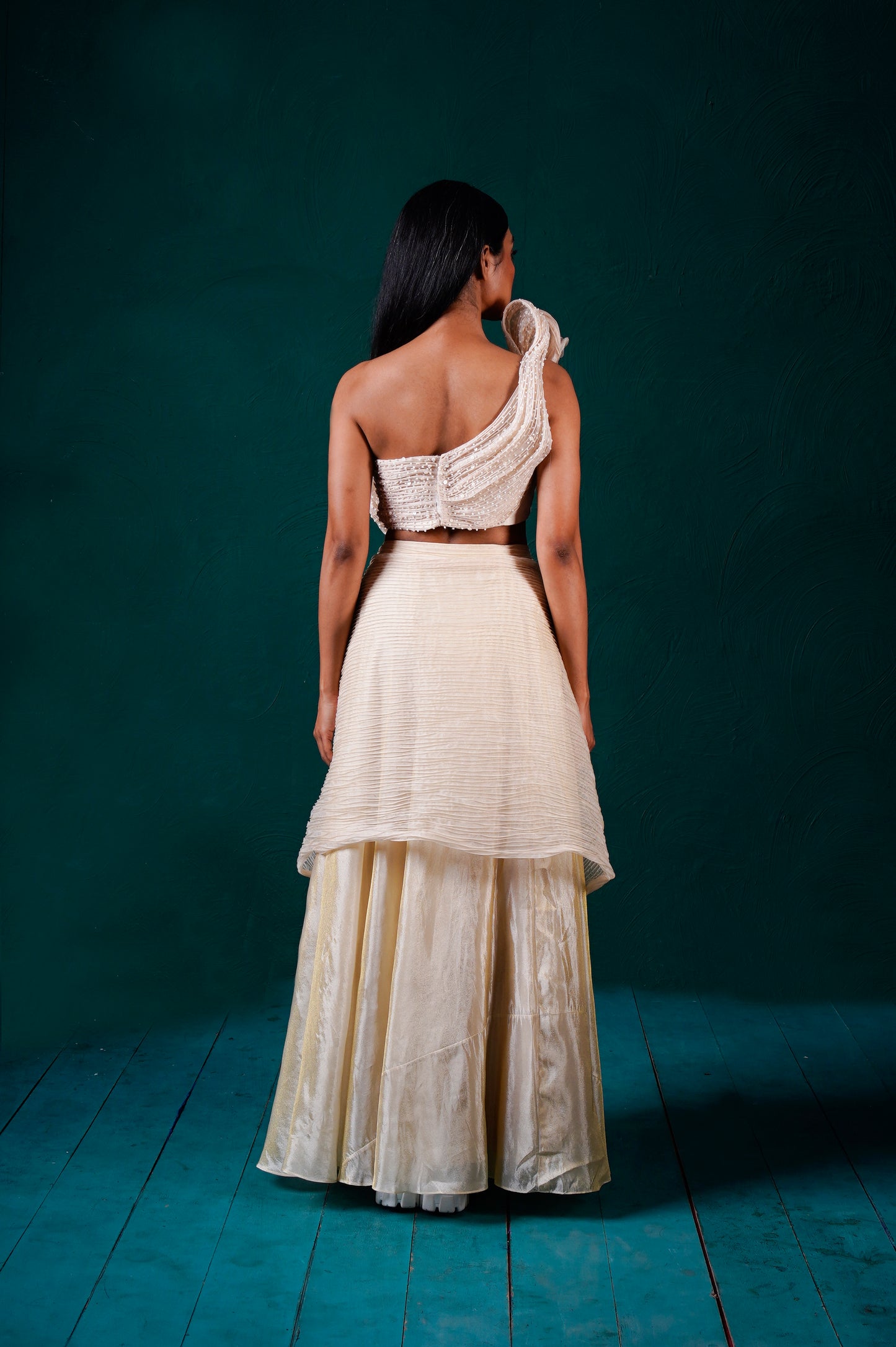 "Camellia" Top with skirt