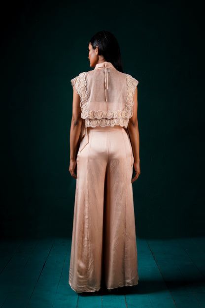 "Verse" overlay with bustier and pants