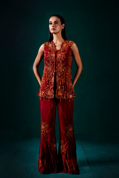 "Garnet" Jacket with Pants