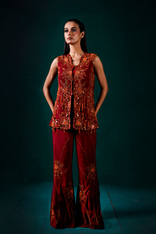 "Garnet" Jacket with Pants