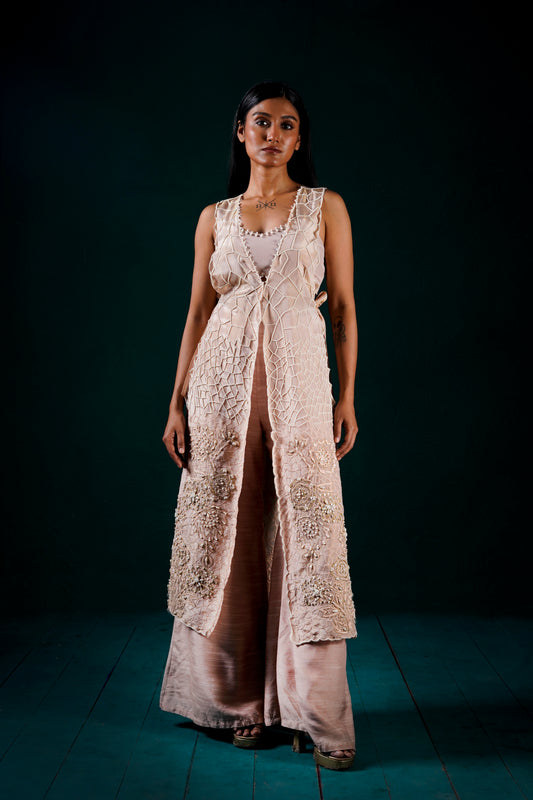 "Liora" Jacket with bustier and pants