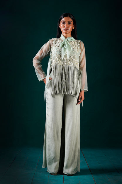 "Aster" Overlay with Shirt and pants
