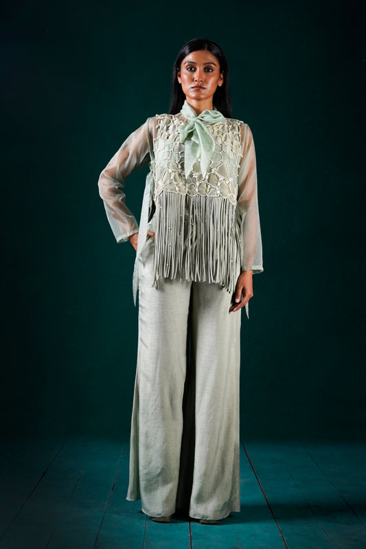 "Aster" Overlay with Shirt and pants