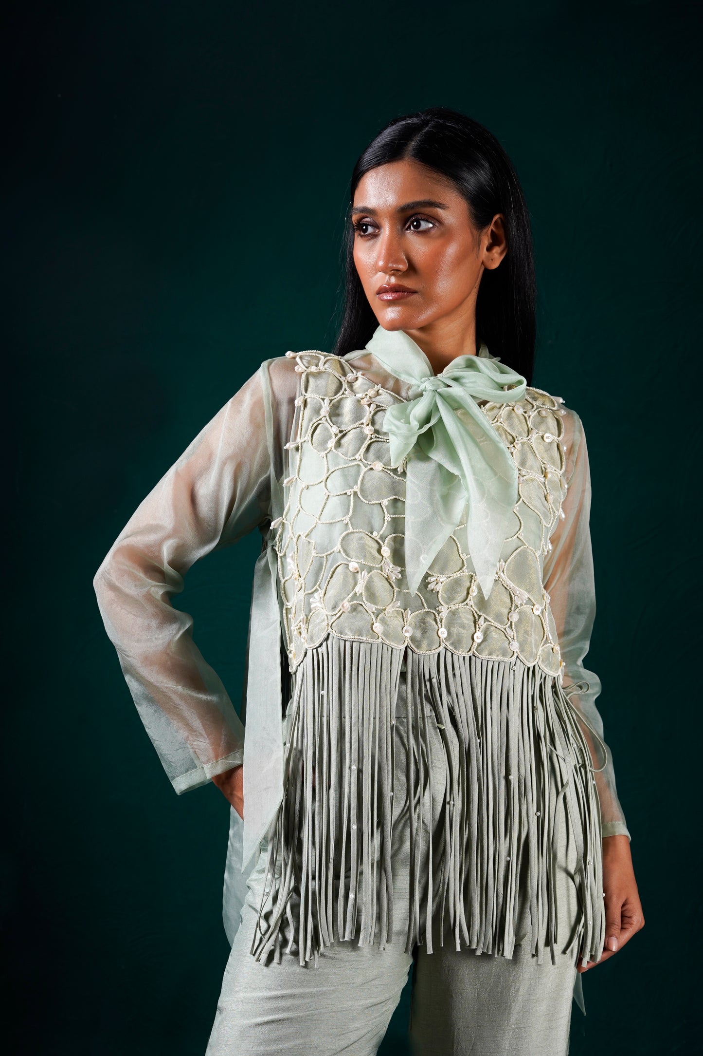 "Aster" Overlay with Shirt and pants