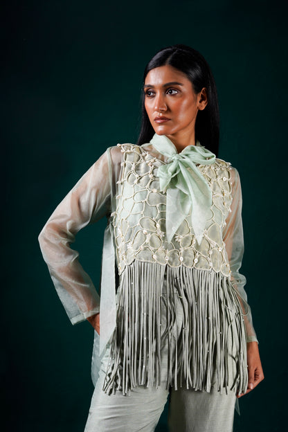 "Aster" Overlay with Shirt and pants