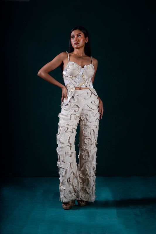 "Rivulet" corset with pants