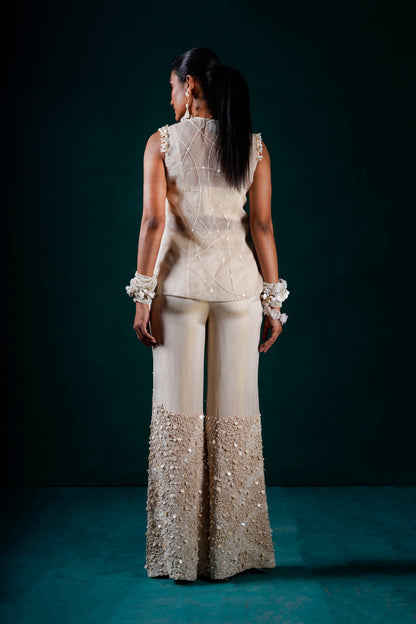 "Lustre" Jacket, bustier and pants