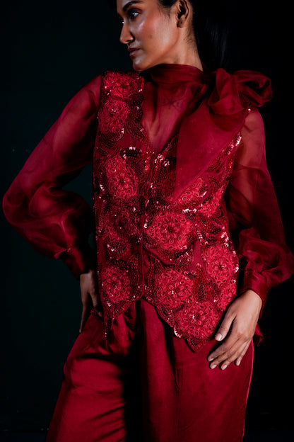 Rosethorn Jacket with shirt and pant