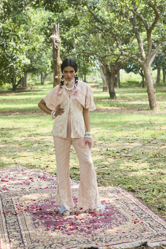 "Daisy" Jacket & Flared Pants