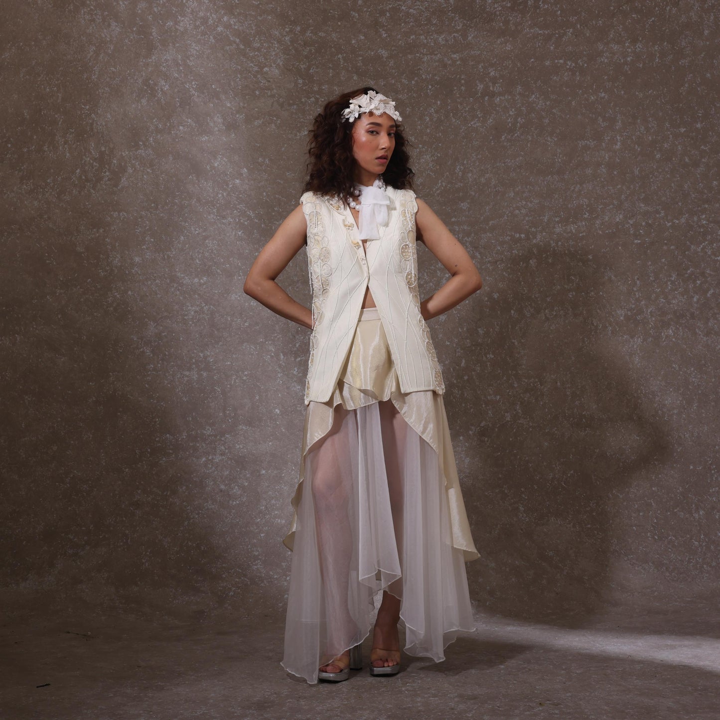 "Tarn" Jacket With "Croft" Skirt