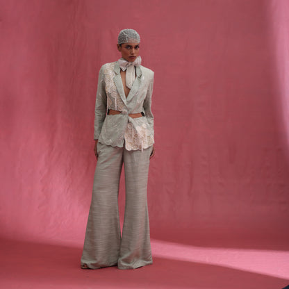 "Flintris" Jacket with Flared Pants