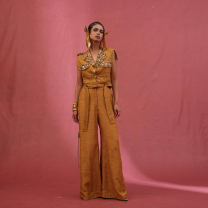 "Lucent" Jacket with Flared Pants